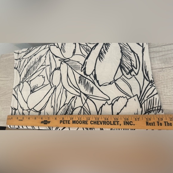 Bryn Walker Chelsea Jersey Knit Tulip Dress Floral Artsy Lagenlook Stretch Small - Picture 6 of 13